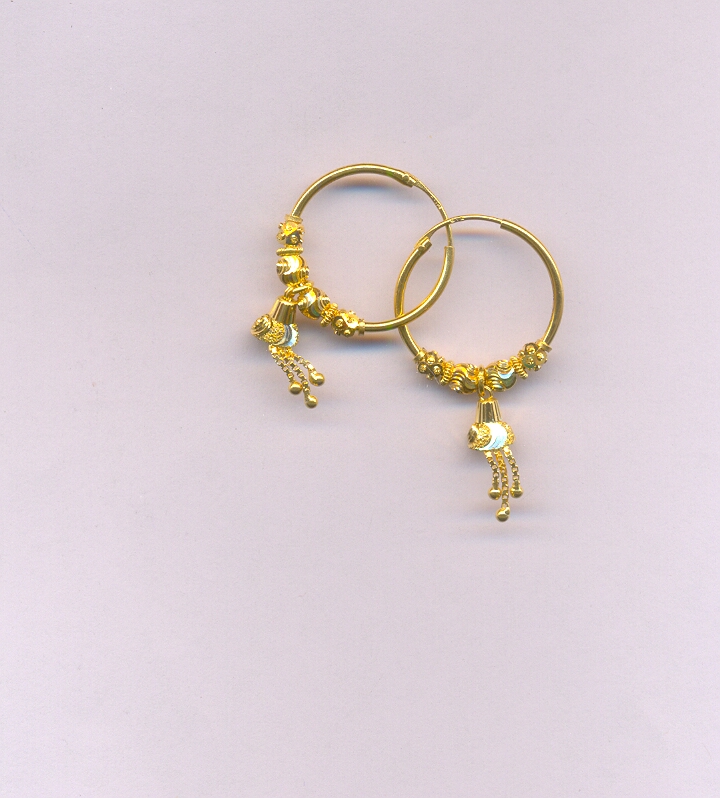 GOLD EARRING PLAIN GENERAL