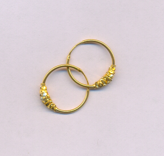 GOLD EARRING PLAIN GENERAL