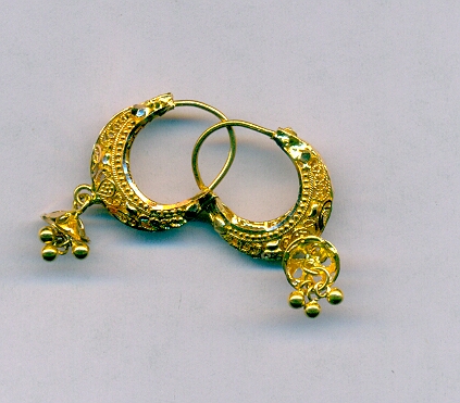 GOLD EARRING PLAIN GENERAL