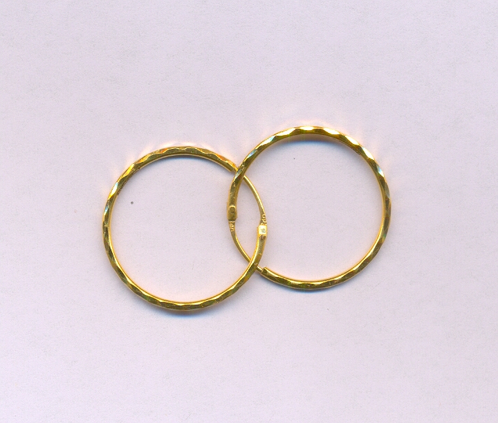 GOLD EARRING PLAIN GENERAL