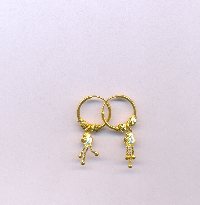 GOLD EARRING PLAIN GENERAL