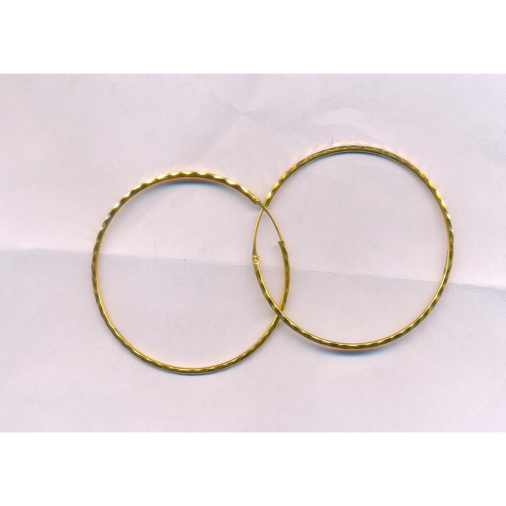 GOLD EARRING PLAIN GENERAL