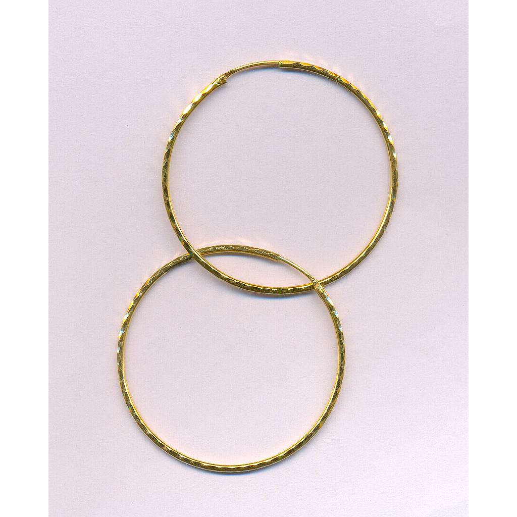 GOLD EARRING PLAIN GENERAL