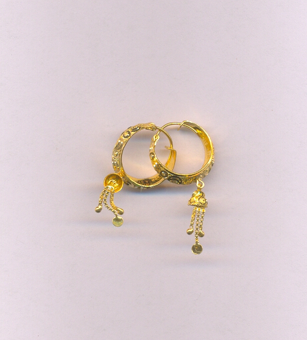 GOLD EARRING PLAIN GENERAL