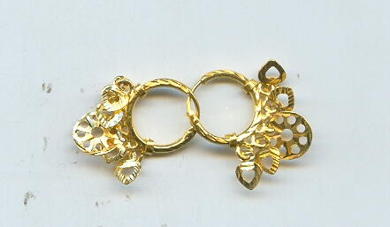 GOLD EARRING PLAIN GENERAL