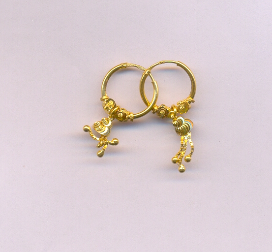 GOLD EARRING PLAIN GENERAL