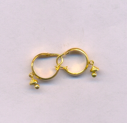 GOLD EARRING PLAIN GENERAL