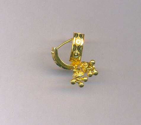 GOLD EARRING PLAIN GENERAL