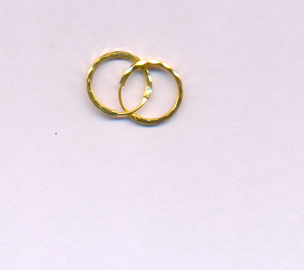 GOLD EARRING PLAIN GENERAL