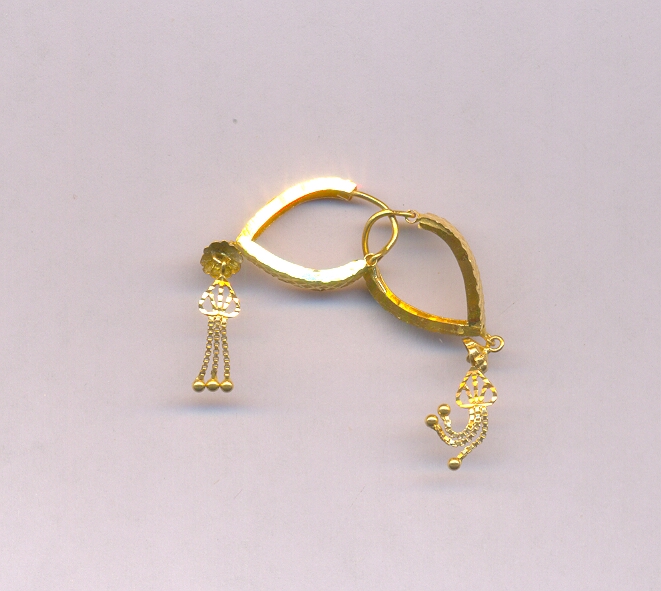 GOLD EARRING PLAIN GENERAL