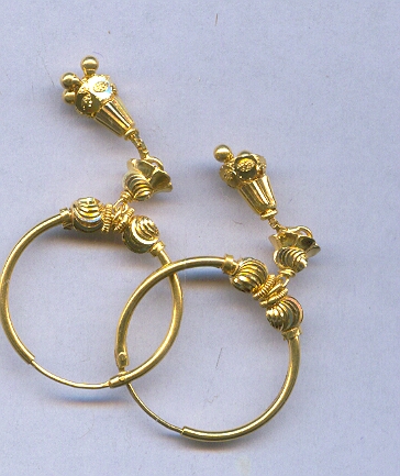 GOLD EARRING PLAIN GENERAL