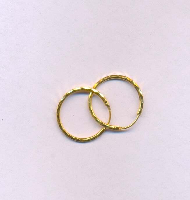 GOLD EARRING PLAIN GENERAL