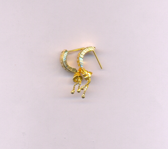 GOLD EARRING PLAIN GENERAL