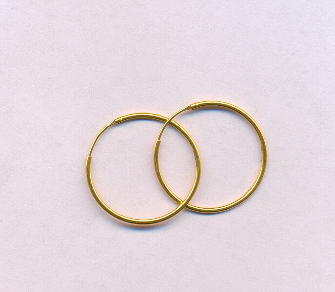 GOLD EARRING PLAIN GENERAL