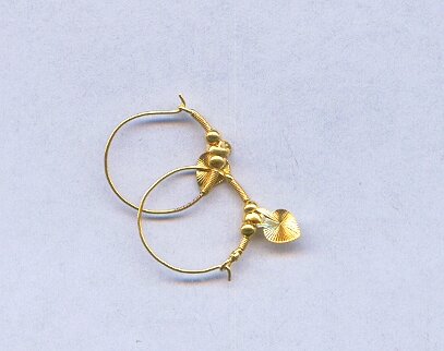 GOLD EARRING PLAIN GENERAL