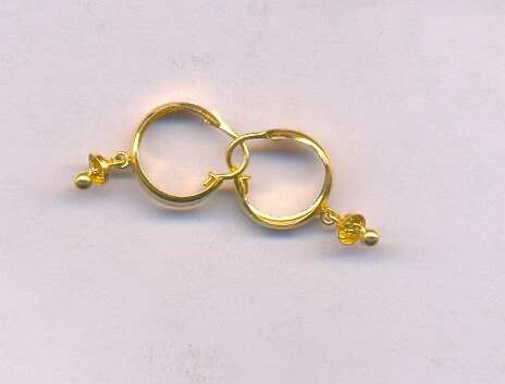 GOLD EARRING PLAIN GENERAL