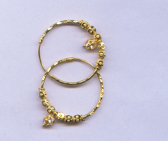 GOLD EARRING PLAIN GENERAL