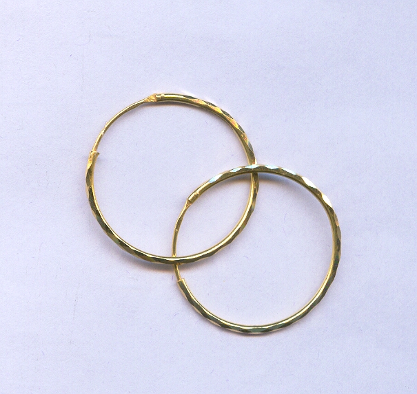 GOLD EARRING PLAIN GENERAL