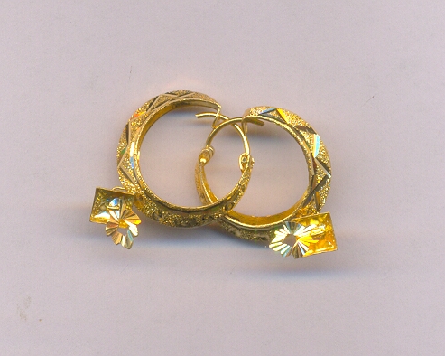 GOLD EARRING PLAIN GENERAL