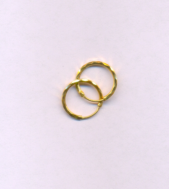 GOLD EARRING PLAIN GENERAL