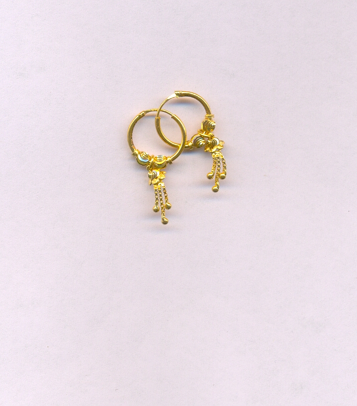 GOLD EARRING PLAIN GENERAL