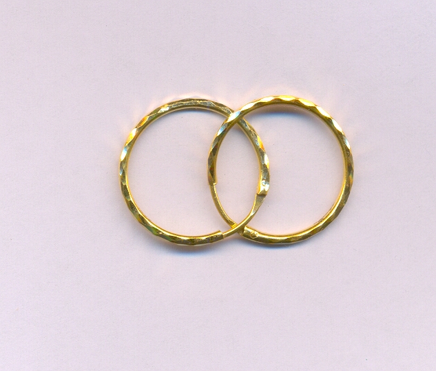 GOLD EARRING PLAIN GENERAL