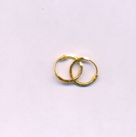 GOLD EARRING PLAIN GENERAL