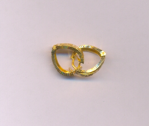 GOLD EARRING PLAIN GENERAL