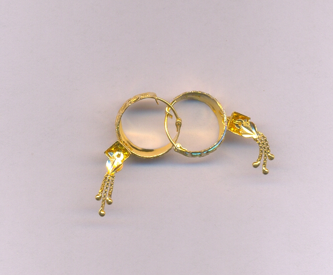 GOLD EARRING PLAIN GENERAL