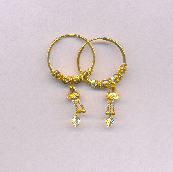 GOLD EARRING PLAIN GENERAL