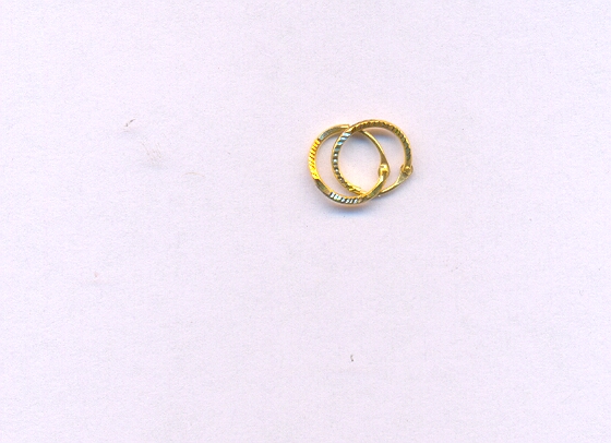 GOLD EARRING PLAIN GENERAL
