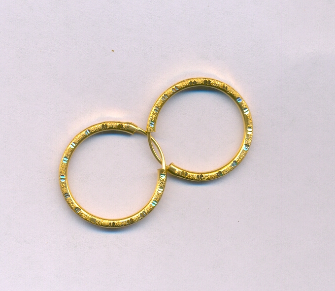 GOLD EARRING PLAIN GENERAL