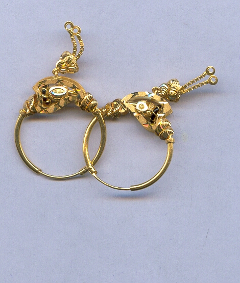 GOLD EARRING PLAIN GENERAL