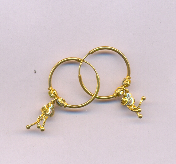 GOLD EARRING PLAIN GENERAL