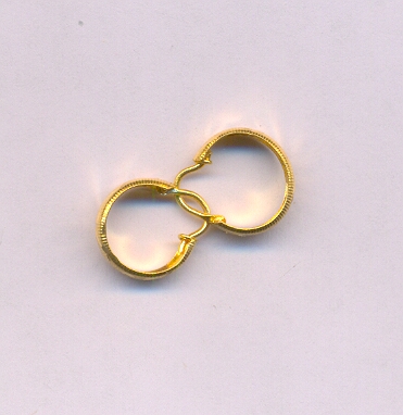 GOLD EARRING PLAIN GENERAL