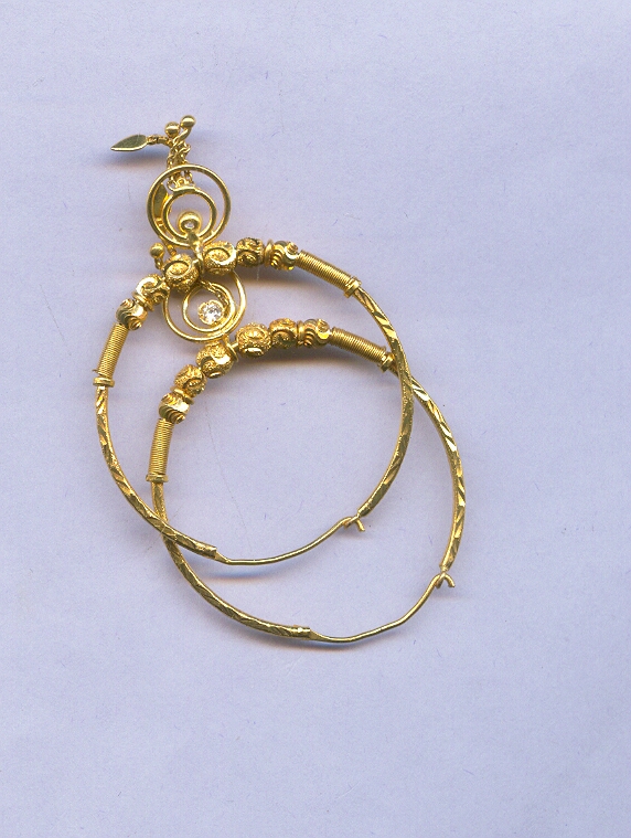 GOLD EARRING PLAIN GENERAL