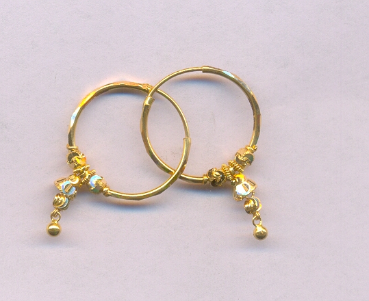 GOLD EARRING PLAIN GENERAL