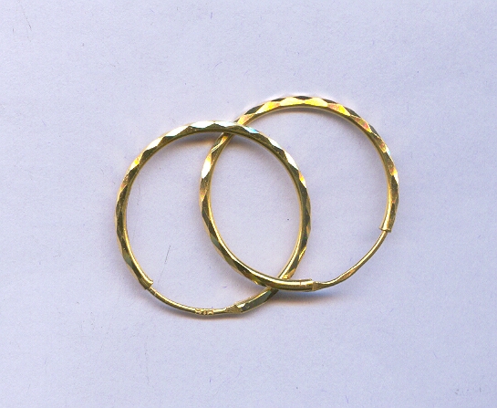 GOLD EARRING PLAIN GENERAL