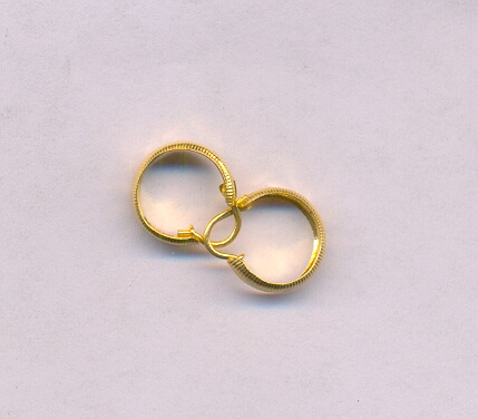 GOLD EARRING PLAIN GENERAL