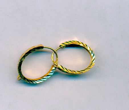 GOLD EARRING PLAIN GENERAL