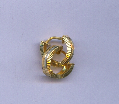 GOLD EARRING PLAIN GENERAL