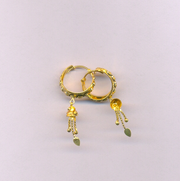 GOLD EARRING PLAIN GENERAL