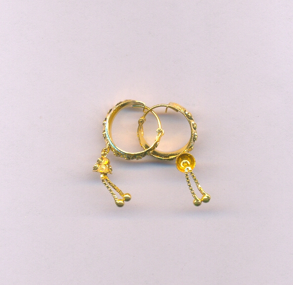 GOLD EARRING PLAIN GENERAL