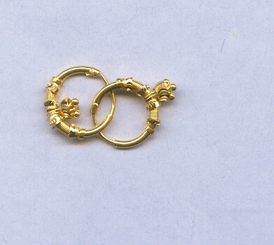 GOLD EARRING PLAIN GENERAL