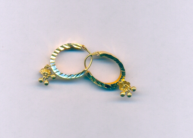 GOLD EARRING PLAIN GENERAL