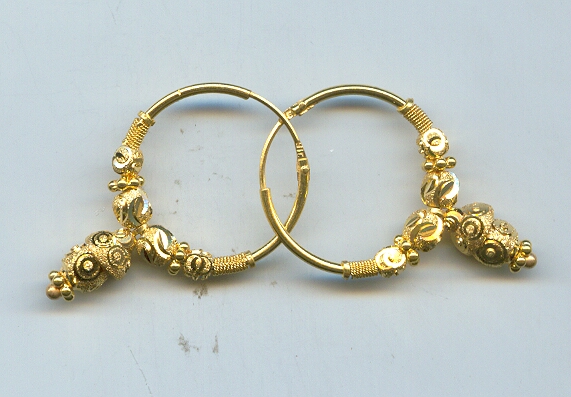 GOLD EARRING PLAIN GENERAL