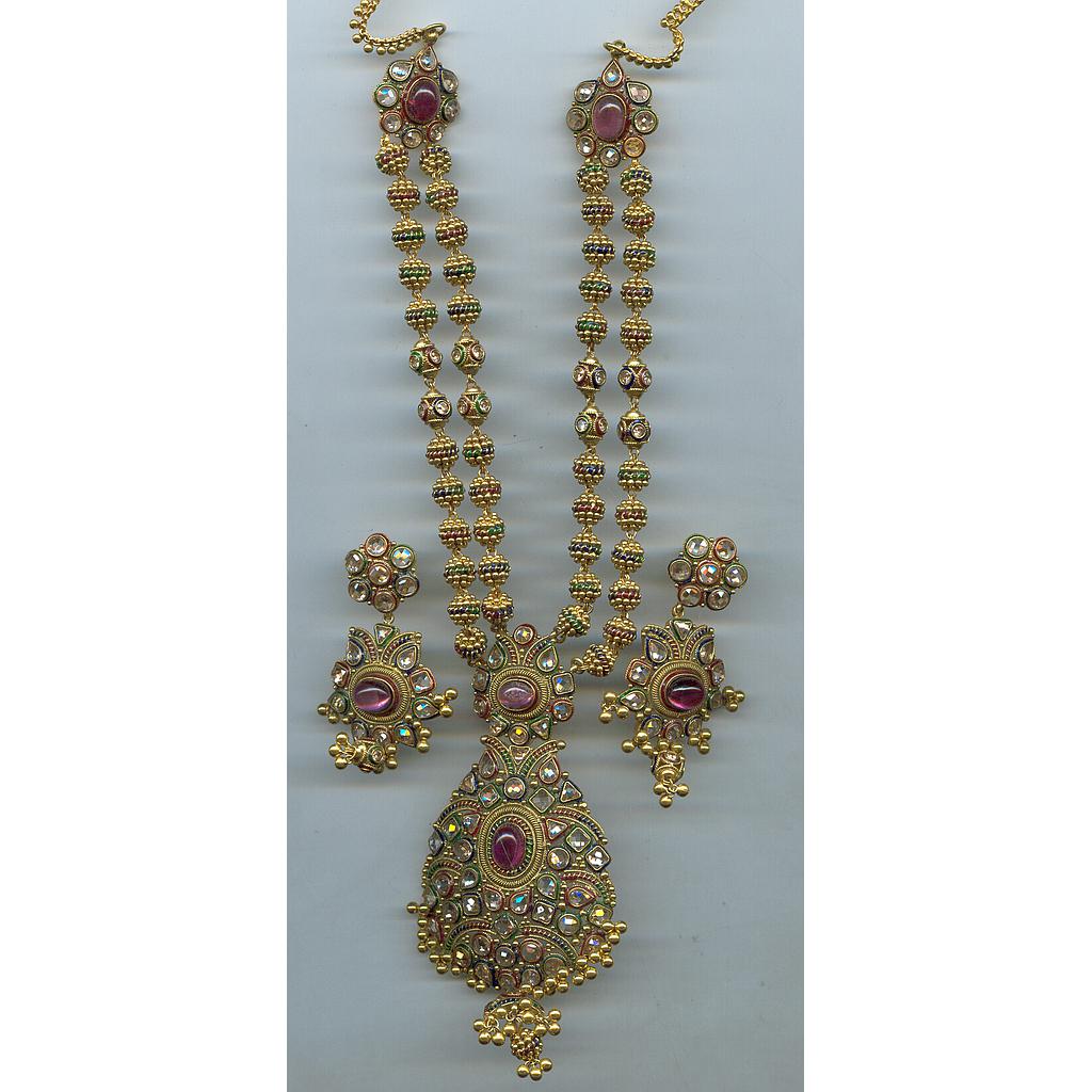 GOLD HALF SET LONG ANTIQUE EXCLUSIVE