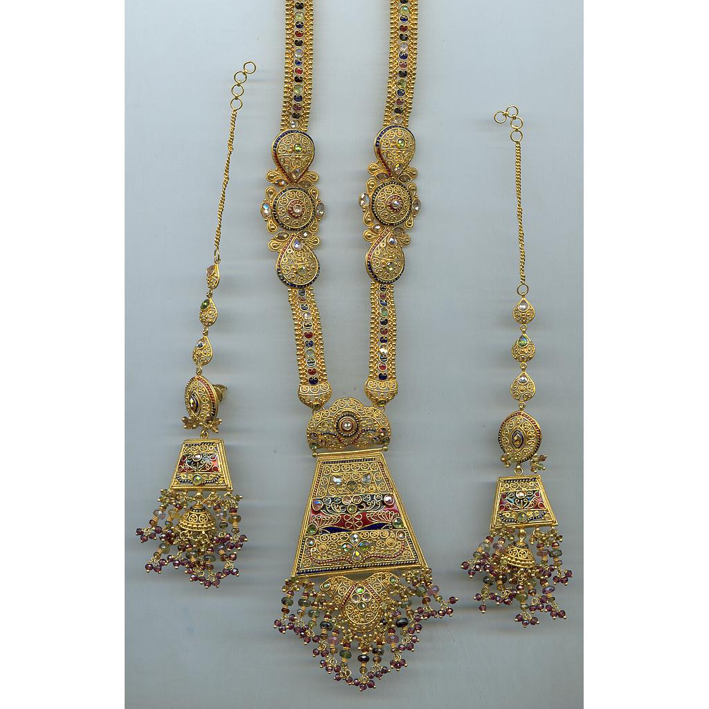 GOLD HALF SET LONG ANTIQUE EXCLUSIVE