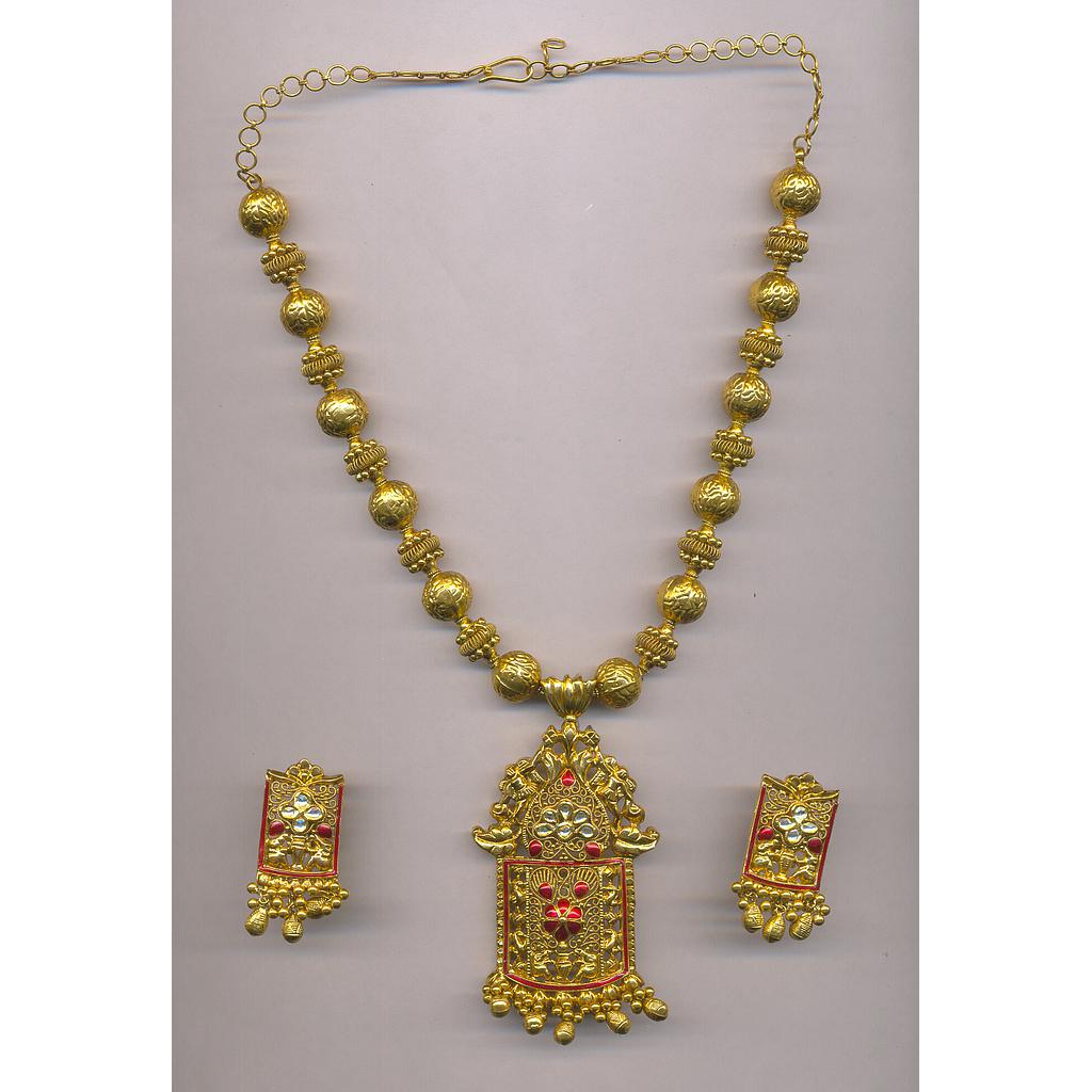 GOLD HALF SET LONG ANTIQUE EXCLUSIVE