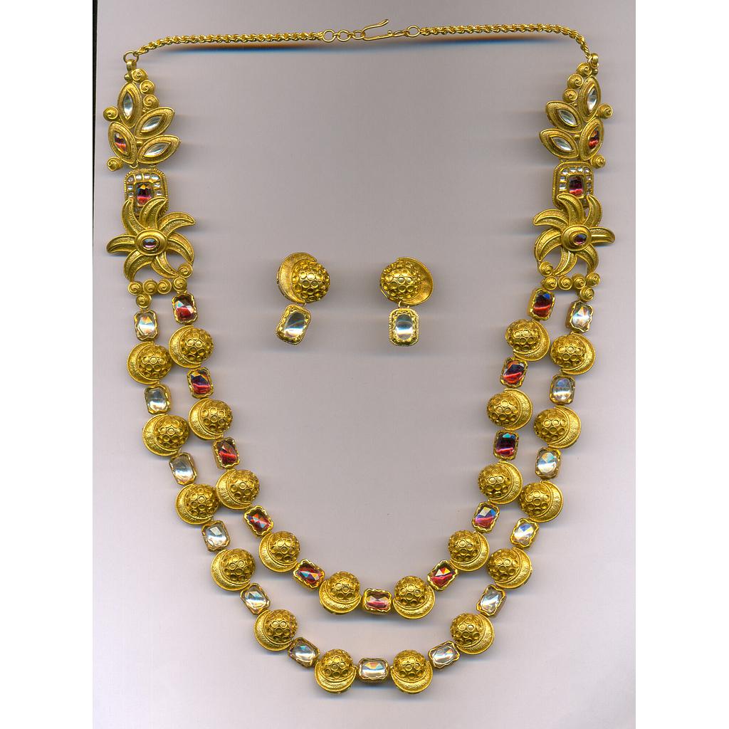 GOLD HALF SET LONG ANTIQUE EXCLUSIVE
